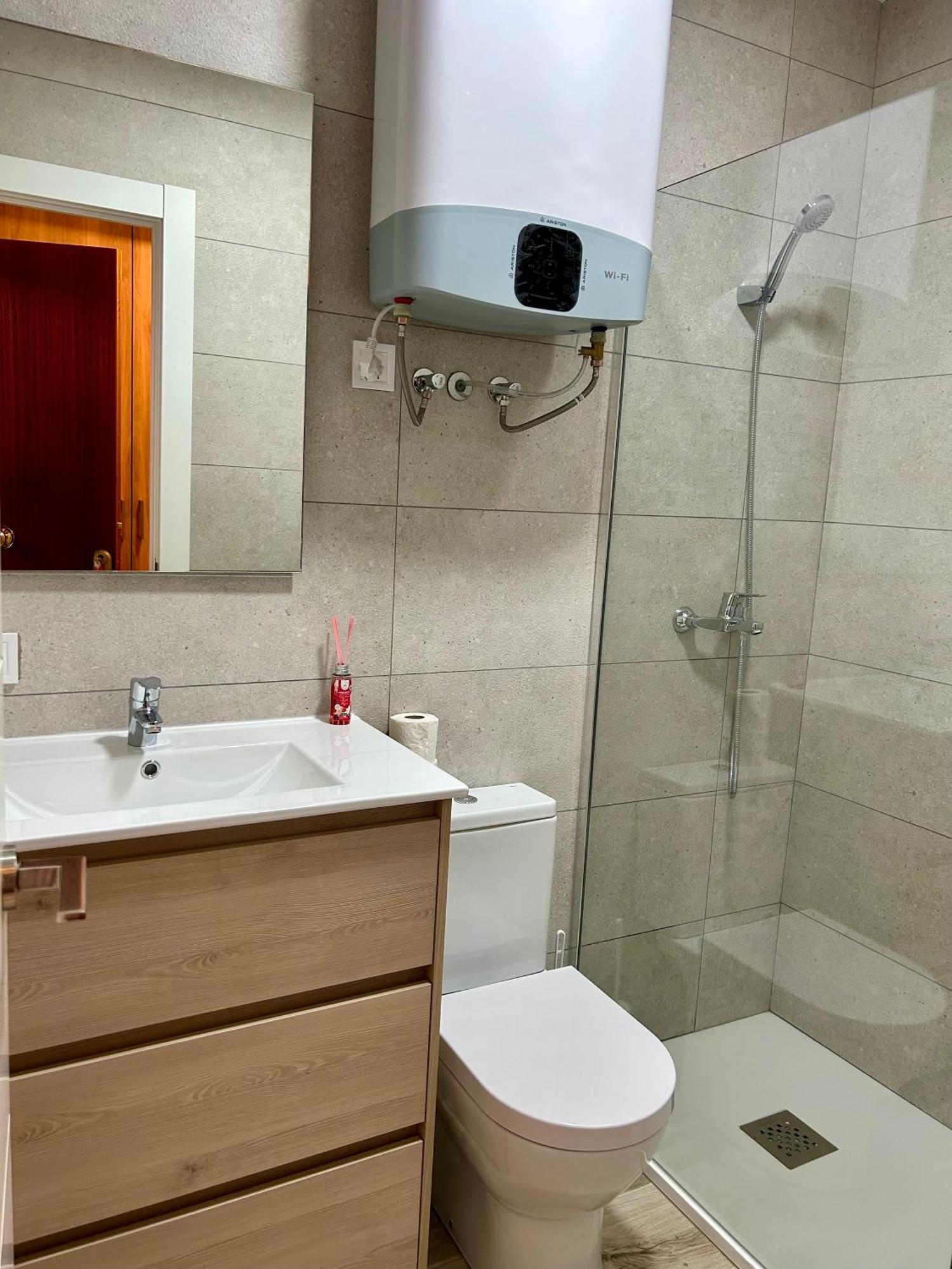 Apartamento Plaza De La Villa Playa Trengandin ノハ エクステリア 写真