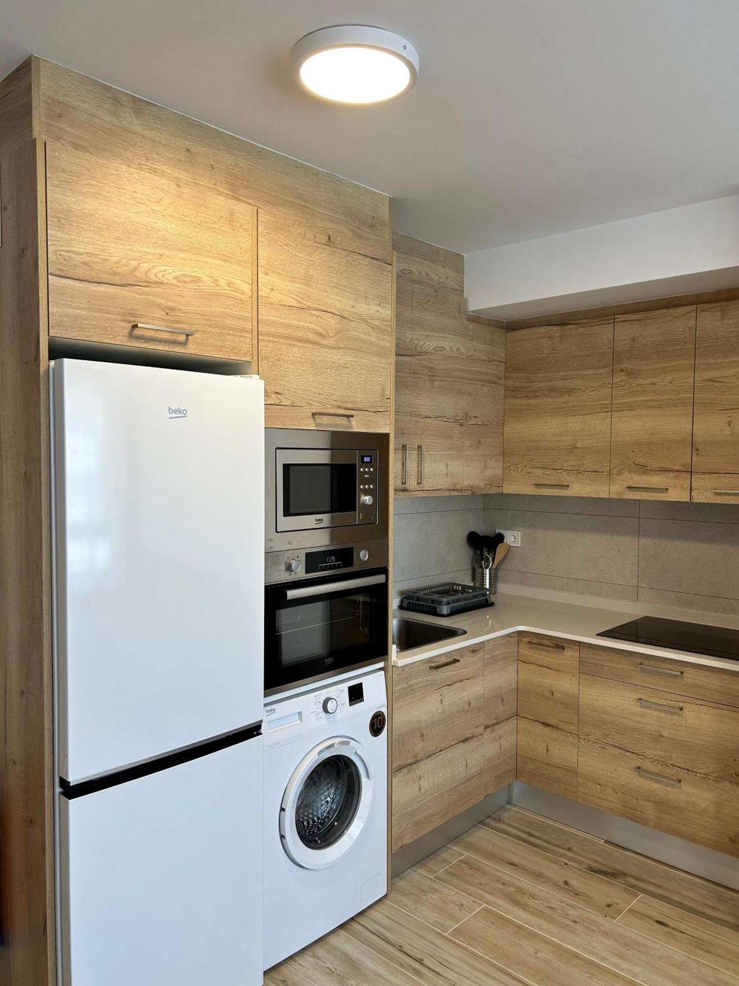 Apartamento Plaza De La Villa Playa Trengandin ノハ エクステリア 写真